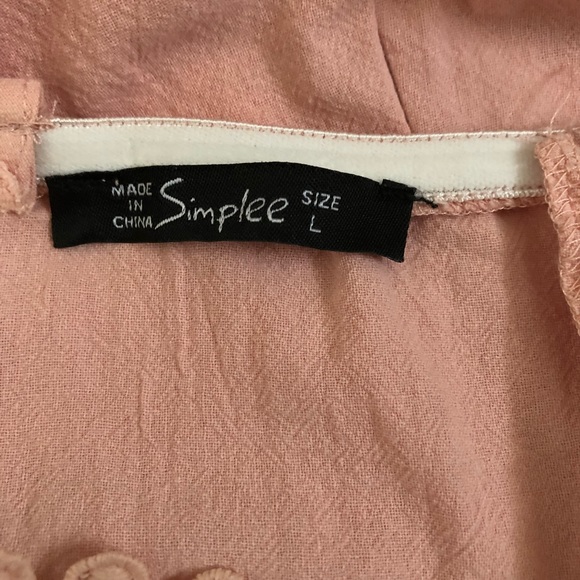 Pink Romper Size Large - Picture 3 of 3